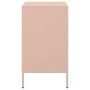 Mesitas de noche 2 uds acero laminado en frío rosa 36x39x68 cm de , Mesitas de noche - Ref: Foro24-843069, Precio: 114,85 €, ...