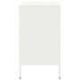 Mesita de noche acero laminado en frío blanco 36x39x68 cm de , Mesitas de noche - Ref: Foro24-843088, Precio: 92,17 €, Descue...