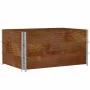 Collares de palets 3 uds madera maciza de pino marrón 120x80 cm de , Plataformas de carga y palés - Ref: Foro24-3295369, Prec...