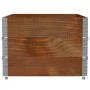 Collares de palets 3 uds madera maciza de pino marrón 120x80 cm de , Plataformas de carga y palés - Ref: Foro24-3295369, Prec...