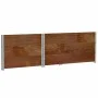 Collares de palets 3 uds madera maciza de pino marrón 120x80 cm de , Plataformas de carga y palés - Ref: Foro24-3295369, Prec...