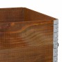 Collares de palets 3 uds madera maciza de pino marrón 120x80 cm de , Plataformas de carga y palés - Ref: Foro24-3295369, Prec...