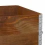 Collares de palets 3 uds madera maciza de pino marrón 120x80 cm de , Plataformas de carga y palés - Ref: Foro24-3295369, Prec...