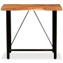 Mesa de bar de madera maciza de acacia 120x60x107 cm en Mesas de comedor | Comprar online en Foru.es