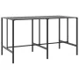 Juego de mesa alta y taburetes de jardín 11 piezas acero negro de , Conjuntos de jardín - Ref: Foro24-3283755, Precio: 894,67...