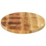 Tablero de mesa ovalado madera maciza de mango 80x40x2,5 cm de , Tableros para mesas - Ref: Foro24-370818, Precio: 42,52 €, D...