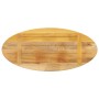 Tablero de mesa ovalado madera maciza de mango 80x40x2,5 cm de , Tableros para mesas - Ref: Foro24-370818, Precio: 42,52 €, D...