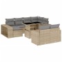Set de sofás de jardín 11pzas con cojines ratán sintético beige de , Conjuntos de jardín - Ref: Foro24-3274582, Precio: 621,5...