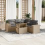 Juego de sofás jardín con cojines 6 pzas ratán sintético beige de , Conjuntos de jardín - Ref: Foro24-3269159, Precio: 439,62...