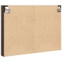 Vitrina de madera de ingeniería marrón roble 80x8,5x58 cm de , Estantes y estanterías - Ref: Foro24-847960, Precio: 42,96 €, ...