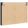 Vitrina de madera de ingeniería negra 80x8,5x58 cm de , Estantes y estanterías - Ref: Foro24-847955, Precio: 46,15 €, Descuen...