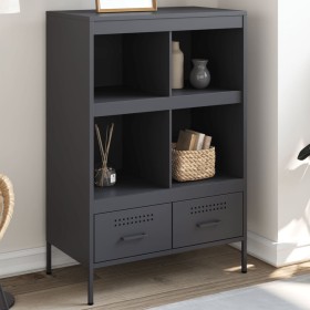 Aparador de acero laminado en frío antracita 68x39x101,5 cm de , Aparadores - Ref: Foro24-843104, Precio: 155,73 €, Descuento: %