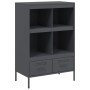 Aparador de acero laminado en frío antracita 68x39x101,5 cm de , Aparadores - Ref: Foro24-843104, Precio: 155,73 €, Descuento: %
