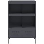 Aparador de acero laminado en frío antracita 68x39x101,5 cm de , Aparadores - Ref: Foro24-843104, Precio: 155,73 €, Descuento: %