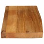 Tablero de mesa borde natural madera maciza mango 70x40x2,5 cm de , Tableros para mesas - Ref: Foro24-370537, Precio: 60,71 €...