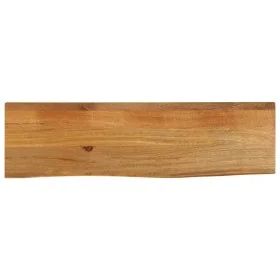 Tablero de mesa borde natural madera maciza mango 100x40x2,5 cm de , Tableros para mesas - Ref: Foro24-370540, Precio: 71,22 ...