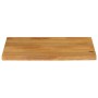 Tablero de mesa borde natural madera maciza mango 90x60x2,5 cm de , Tableros para mesas - Ref: Foro24-370549, Precio: 70,65 €...