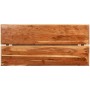 Mesa de bar de madera maciza de acacia 150x70x107 cm en Mesas de comedor | Comprar online en Foru.es