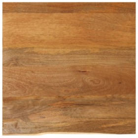 Tablero de mesa borde natural madera maciza mango 80x80x2,5 cm de , Tableros para mesas - Ref: Foro24-370554, Precio: 105,97 ...