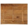Tablero de mesa borde natural madera maciza mango 100x80x2,5 cm de , Tableros para mesas - Ref: Foro24-370556, Precio: 108,78...
