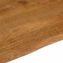 Tablero de mesa borde natural madera maciza mango 100x80x2,5 cm de , Tableros para mesas - Ref: Foro24-370556, Precio: 108,78...
