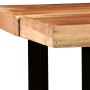 Mesa de bar de madera maciza de acacia 150x70x107 cm en Mesas de comedor | Comprar online en Foru.es