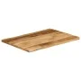 Solid mango wood natural edge table top 70x60x2.5 cm by , Table tops - Ref: Foro24-370667, Price: 52,73 €, Discount: %