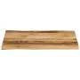Solid mango wood natural edge table top 70x60x2.5 cm by , Table tops - Ref: Foro24-370667, Price: 52,73 €, Discount: %