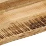 Solid mango wood natural edge table top 70x60x2.5 cm by , Table tops - Ref: Foro24-370667, Price: 52,73 €, Discount: %
