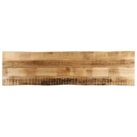Tablero de mesa borde natural madera maciza mango 180x40x2,5 cm de , Tableros para mesas - Ref: Foro24-370665, Precio: 269,07...