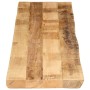 Tablero de mesa borde natural madera maciza mango 180x40x2,5 cm de , Tableros para mesas - Ref: Foro24-370665, Precio: 276,53...