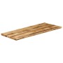 Tablero de mesa borde natural madera maciza mango 140x60x2,5 cm de , Tableros para mesas - Ref: Foro24-370673, Precio: 118,12...