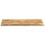 Solid mango wood natural edge table top 140x60x2.5 cm by , Table tops - Ref: Foro24-370673, Price: 162,50 €, Discount: %