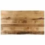 Solid mango wood natural edge table top 110x60x2.5 cm by , Table tops - Ref: Foro24-370671, Price: 97,27 €, Discount: %