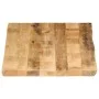 Solid mango wood natural edge table top 110x60x2.5 cm by , Table tops - Ref: Foro24-370671, Price: 97,27 €, Discount: %