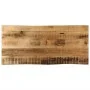 Solid mango wood natural edge table top 100x40x3.8 cm by , Table tops - Ref: Foro24-370684, Price: 80,84 €, Discount: %