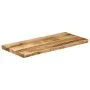Solid mango wood natural edge table top 100x40x3.8 cm by , Table tops - Ref: Foro24-370684, Price: 80,84 €, Discount: %