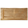 Tablero de mesa borde natural madera maciza mango 100x40x3,8 cm de , Tableros para mesas - Ref: Foro24-370684, Precio: 83,27 ...