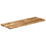 Tablero de mesa borde natural madera maciza mango 120x40x3,8 cm de , Tableros para mesas - Ref: Foro24-370686, Precio: 94,96 ...
