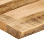 Tablero de mesa borde natural madera maciza mango 120x40x3,8 cm de , Tableros para mesas - Ref: Foro24-370686, Precio: 94,96 ...