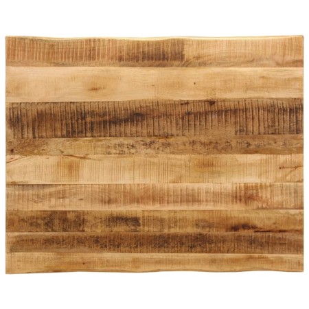 Tablero de mesa borde natural madera maciza mango 90x80x3,8 cm de , Tableros para mesas - Ref: Foro24-370699, Precio: 118,04 ...