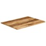 Tablero de mesa borde natural madera maciza mango 90x80x3,8 cm de , Tableros para mesas - Ref: Foro24-370699, Precio: 118,04 ...