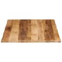 Tablero de mesa borde natural madera maciza mango 90x80x3,8 cm de , Tableros para mesas - Ref: Foro24-370699, Precio: 118,04 ...