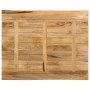 Tablero de mesa borde natural madera maciza mango 90x80x3,8 cm de , Tableros para mesas - Ref: Foro24-370699, Precio: 118,04 ...