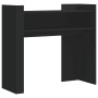 Mesa consola de madera de ingeniería negra 100x35x90 cm de , Mesas auxiliares - Ref: Foro24-848466, Precio: 66,40 €, Descuent...