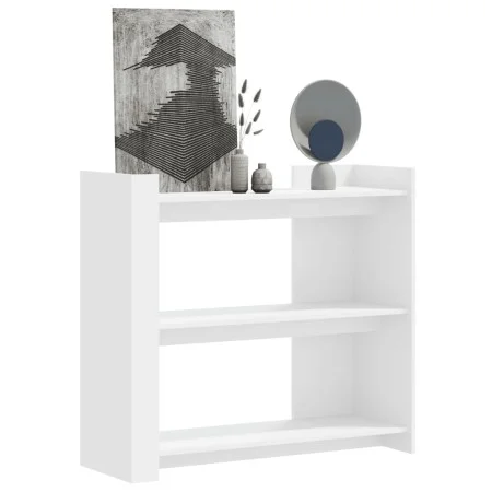 Weißer Konsolentisch aus Holzwerkstoff 100x35x90 cm von , Seitentische - Ref: Foro24-848472, Preis: 62,29 €, Rabatt: %