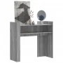 Mesa consola de madera de ingeniería gris Sonoma 100x35x90 cm de , Mesas auxiliares - Ref: Foro24-848470, Precio: 65,59 €, De...