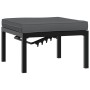Set de sofás de jardín con cojines 4 piezas aluminio negro de , Conjuntos de jardín - Ref: Foro24-3283692, Precio: 557,89 €, ...