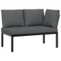 Set de sofás de jardín con cojines 6 piezas aluminio negro de , Conjuntos de jardín - Ref: Foro24-3283690, Precio: 1,00 €, De...