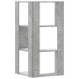 Estantería esquina 3 niveles madera gris hormigón 50x50x102 cm de , Librerías y estanterías - Ref: Foro24-852594, Precio: 54,...